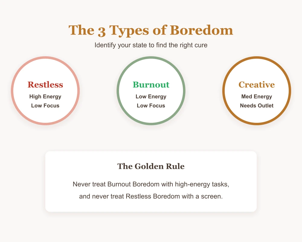 The 3 Types of Boredom Matrix