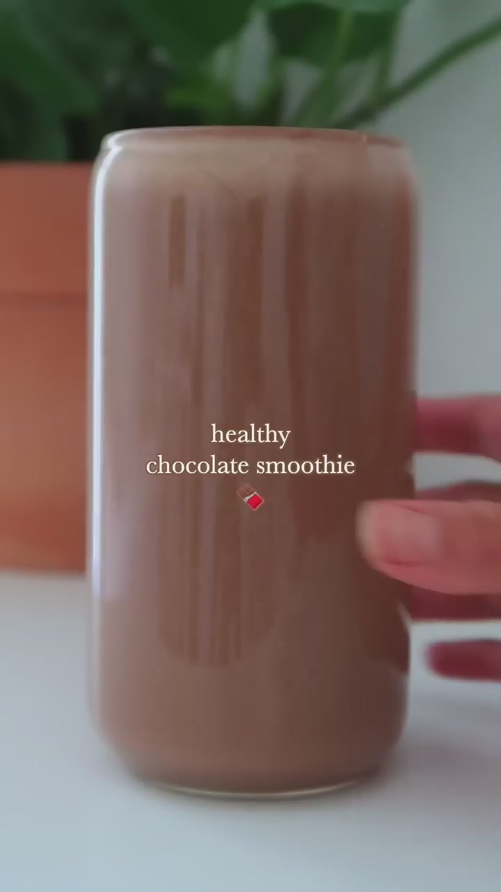 Adding frozen bananas to the blender
